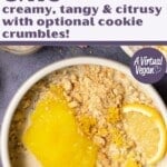 Lemon Cheesecake Overnight Oats