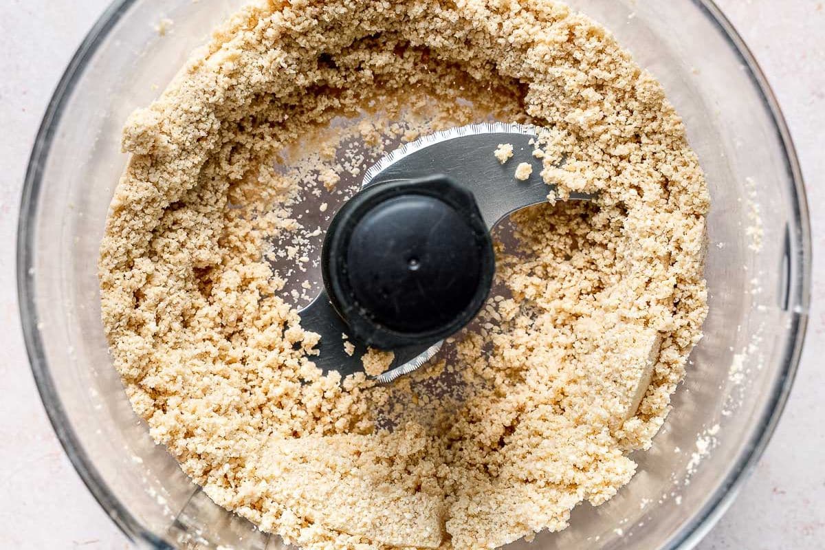 clumpy under-processed sesame seeds