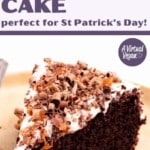 Vegan Chocolate Guinness Cake