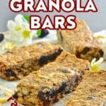 Cherry Almond Granola Bars