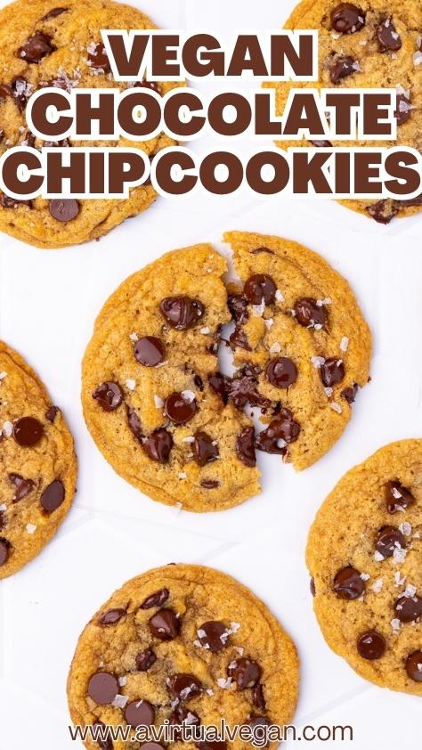 Vegan Chocolate Chip Cookies - A Virtual Vegan