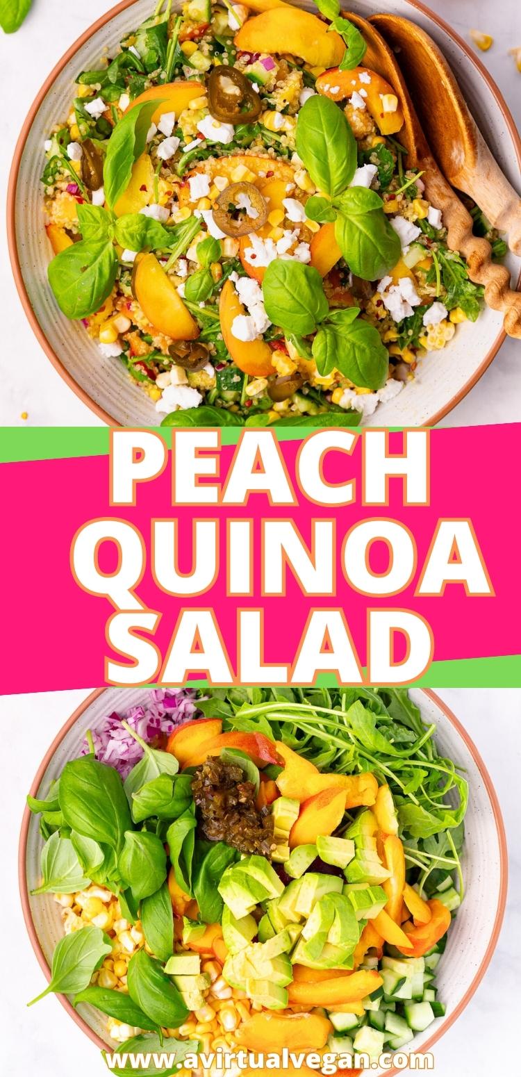 Peach Quinoa Salad