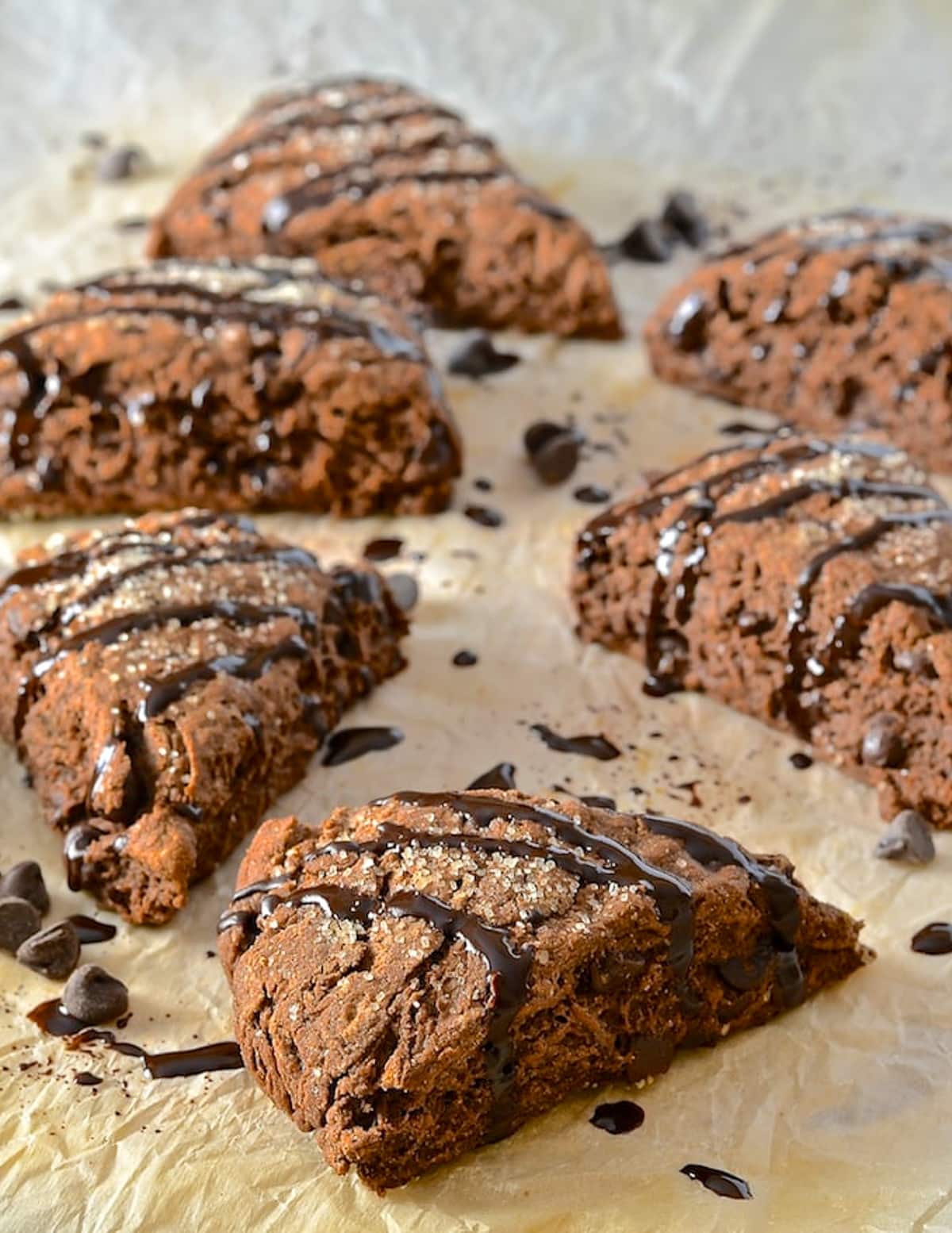 vegan chocolate scones