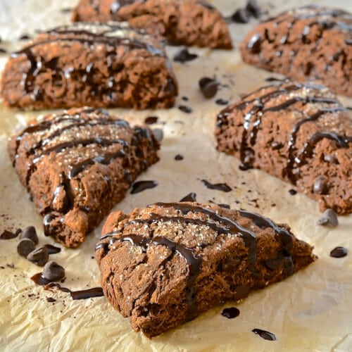 vegan chocolate scones