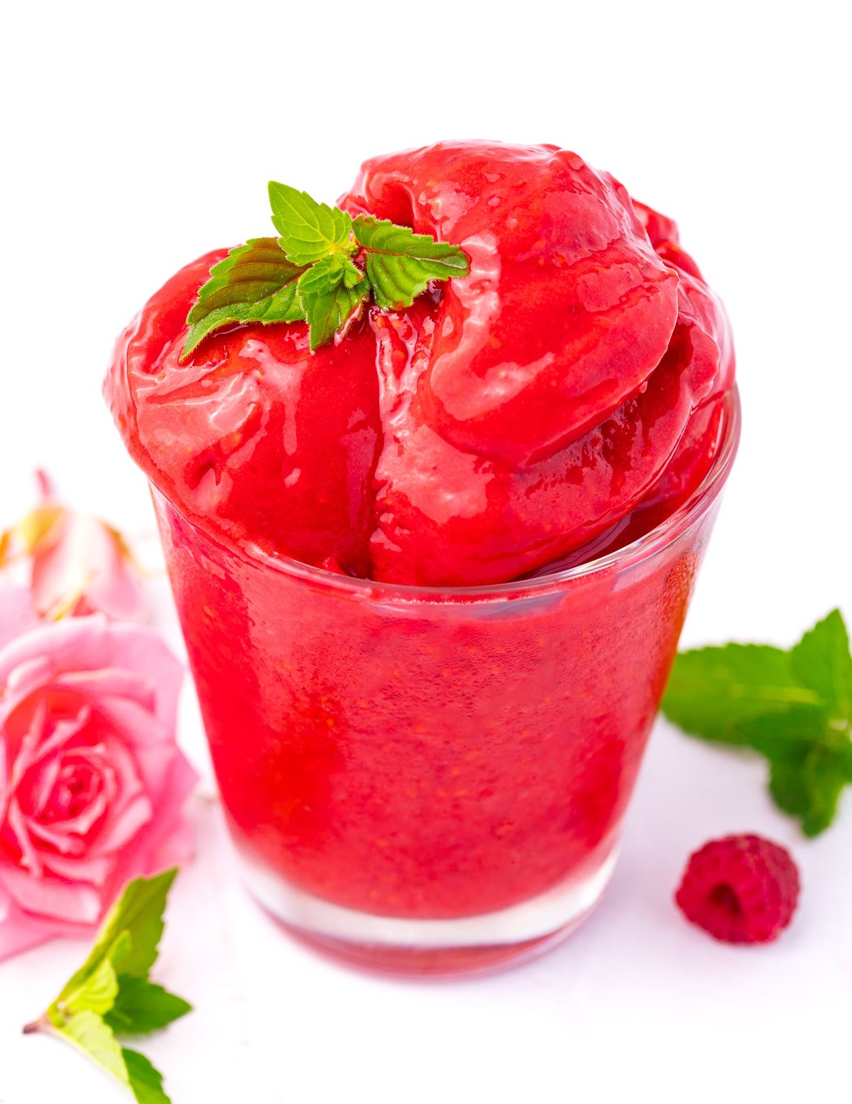 No-Churn Any Berry Sorbet - A Virtual Vegan