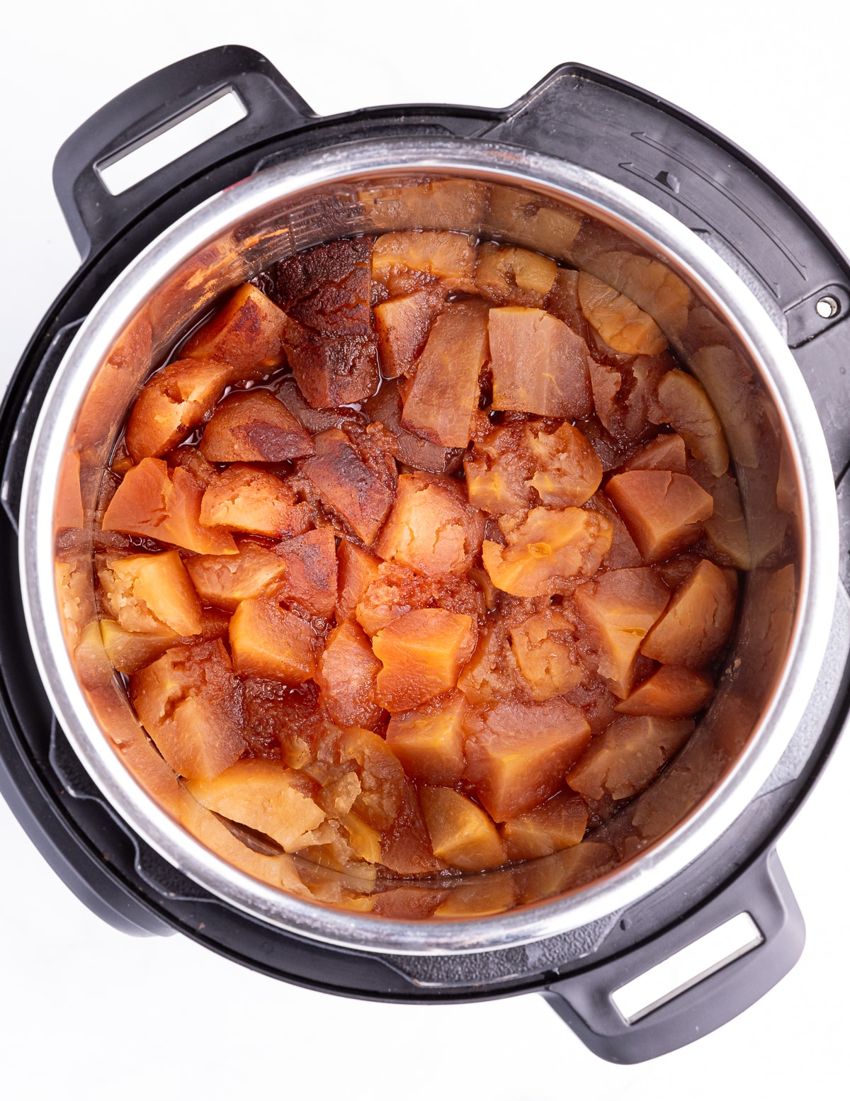 cooked apples in an Instant Pot