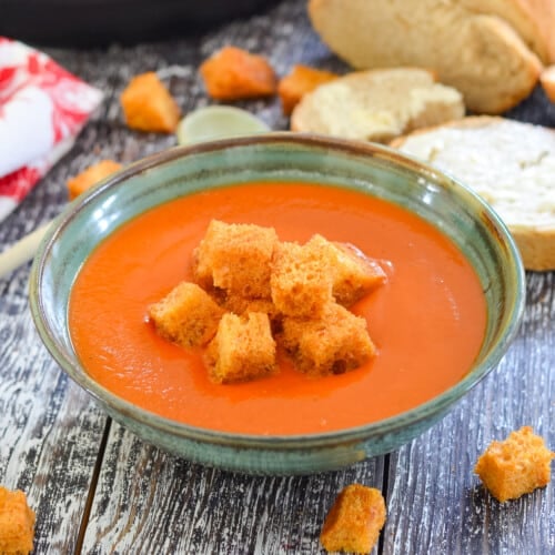 Vegan Panera Bread Creamy Tomato Soup 