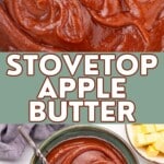 stovetop apple butter