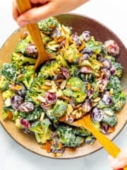 vegan broccoli salad