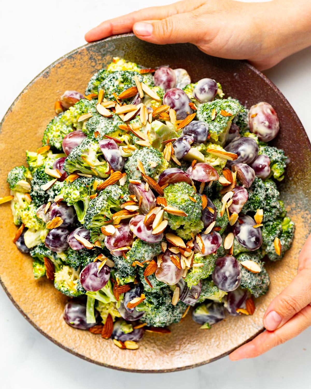 vegan broccoli salad