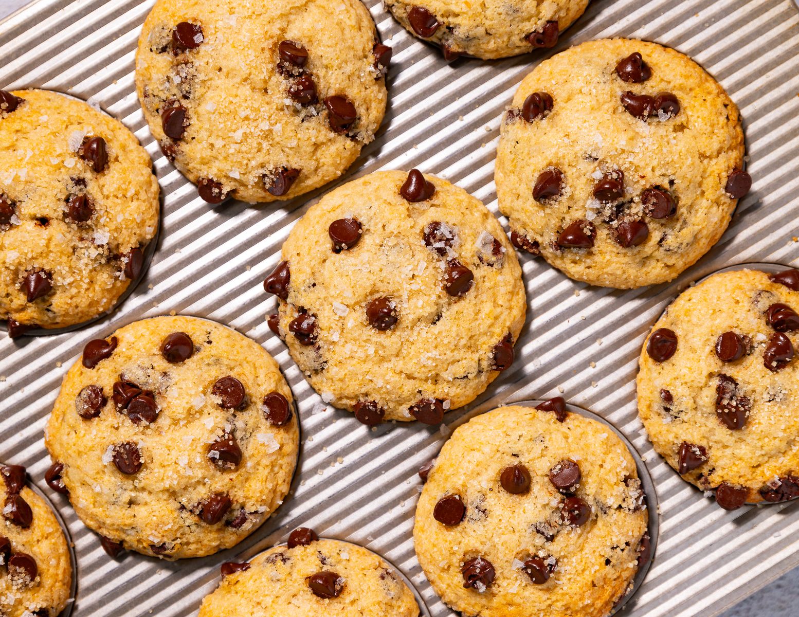 vegan chocolate chip muffins