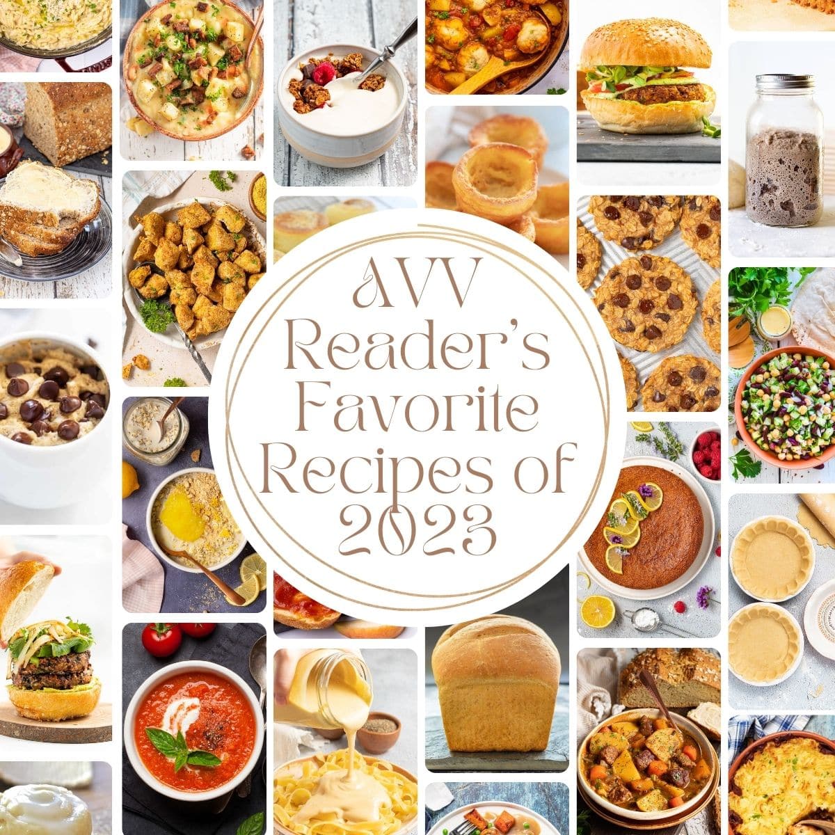 AVV Reader's Favorite Recipes of 2023