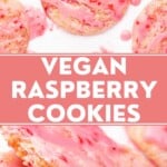 Vegan Raspberry Cookies