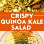 Crispy Quinoa Kale Salad