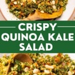 Crispy Quinoa Kale Salad