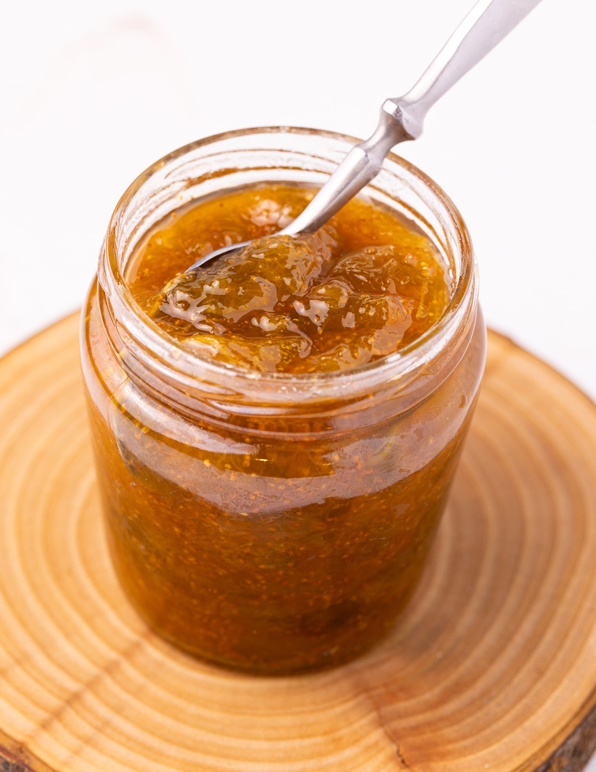 a jar of fig jam