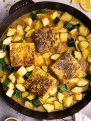 skillet tofu with zucchini