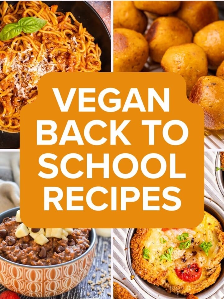 Vegan Back To School Recipes
