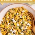 Vegan Street Corn Pasta Salad