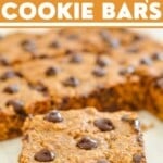 Oatmeal Chocolate Chip Cookie Bars