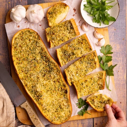 vegan garlic bread