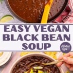 Vegan Black Bean Soup