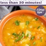 Instant Pot Vegetable Soup