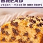 Vegan Chocolate Coconut Banana Bread