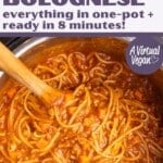 Vegan Instant Pot Spaghetti Bolognese