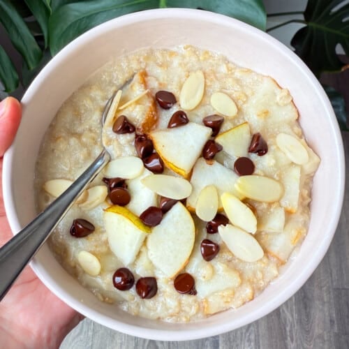 pear oatmeal