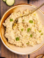 creamy vegan chickpea salad