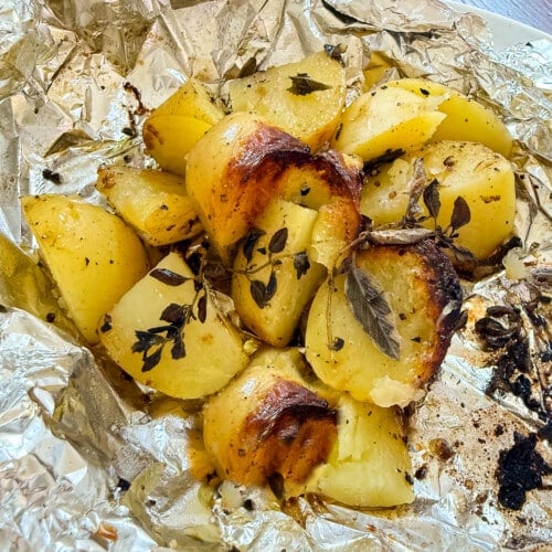 grilled potato packets