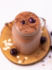 cherry chocolate smoothie