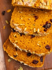 vegan pumpkin bread
