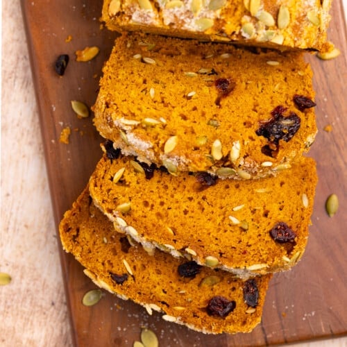 vegan pumpkin bread