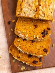 vegan pumpkin bread