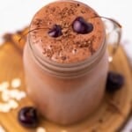 cherry chocolate smoothie