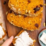 vegan pumpkin bread