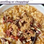 easy apple oatmeal