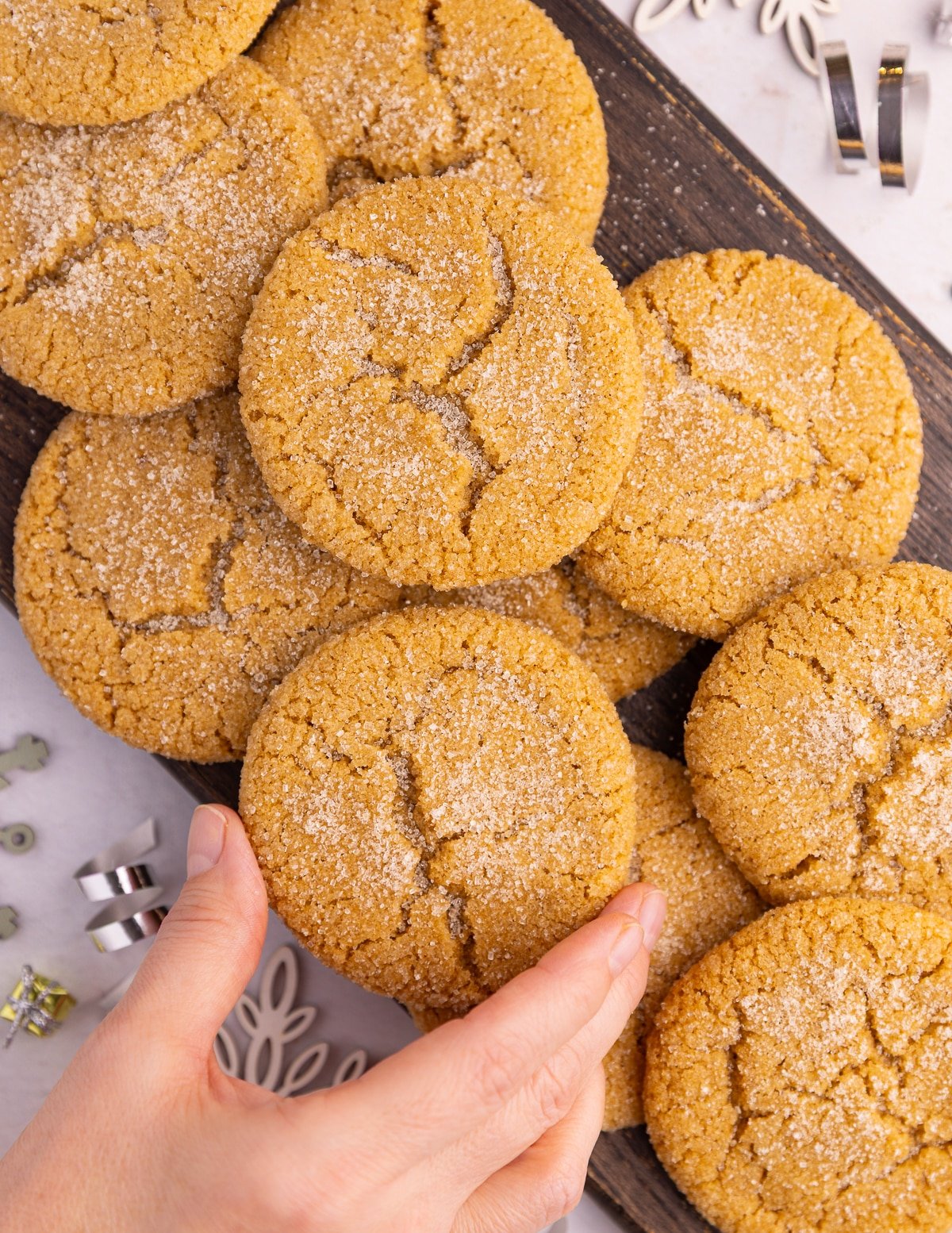 vegan gingersnaps