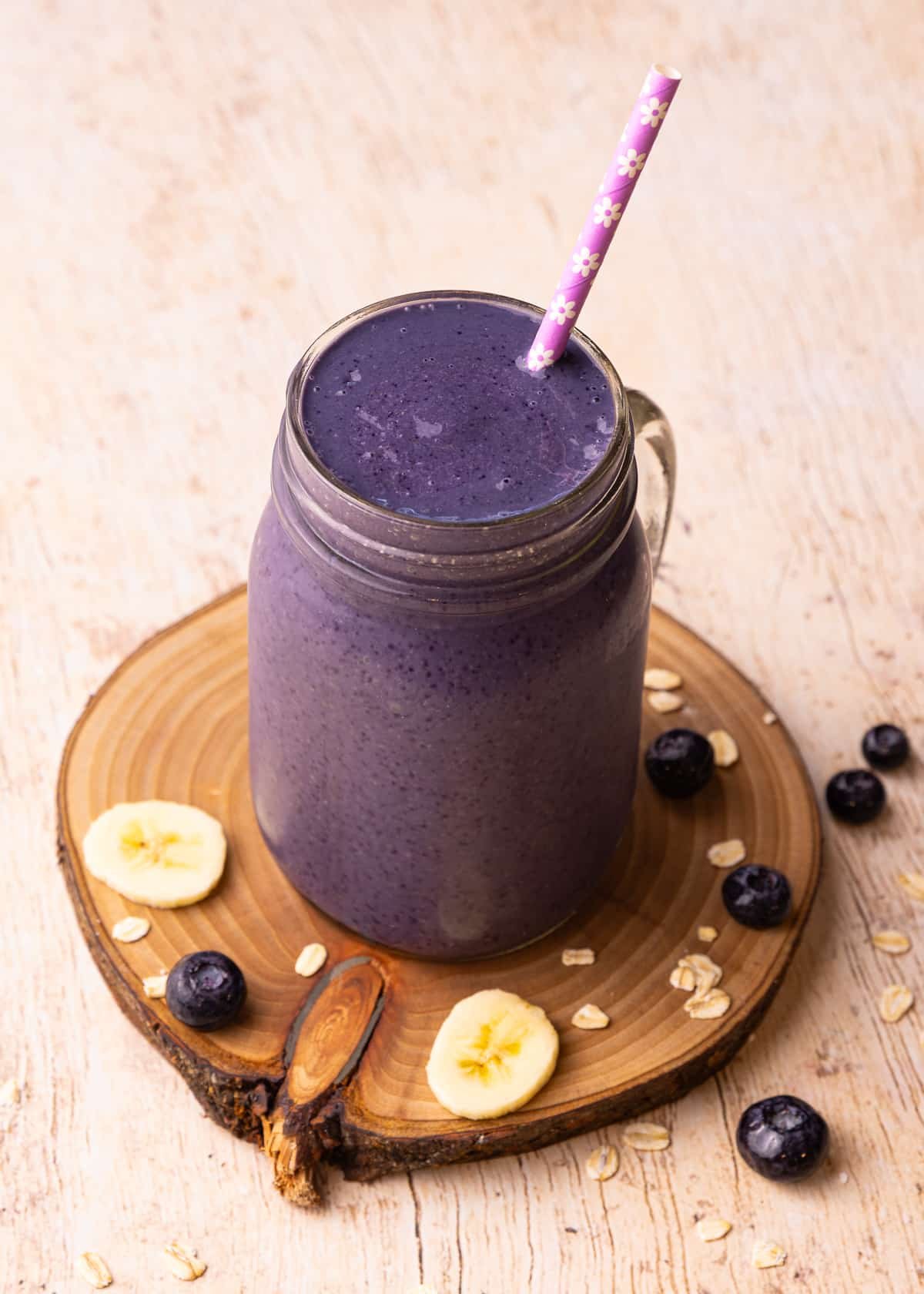 blueberry banana smoothie