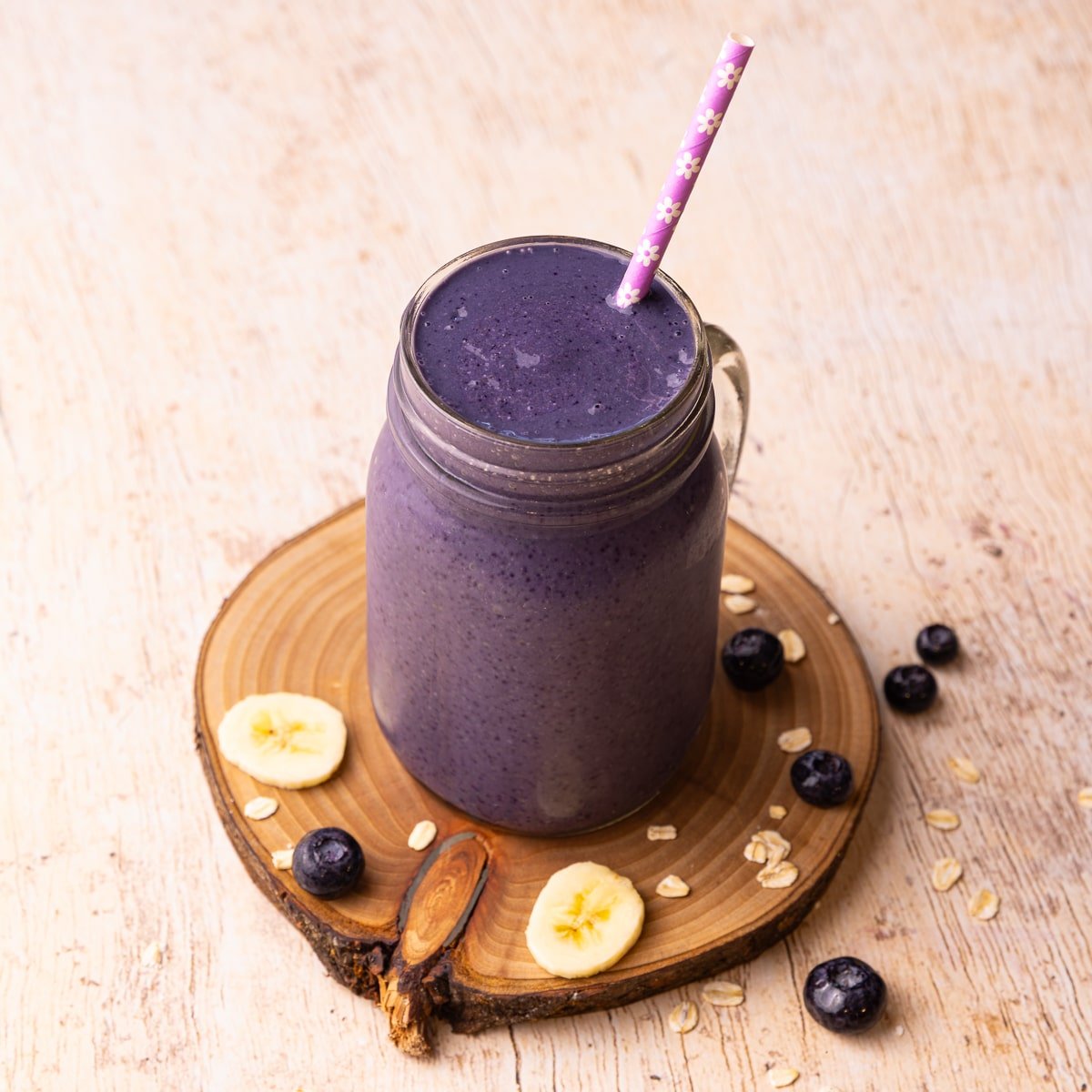 blueberry banana smoothie