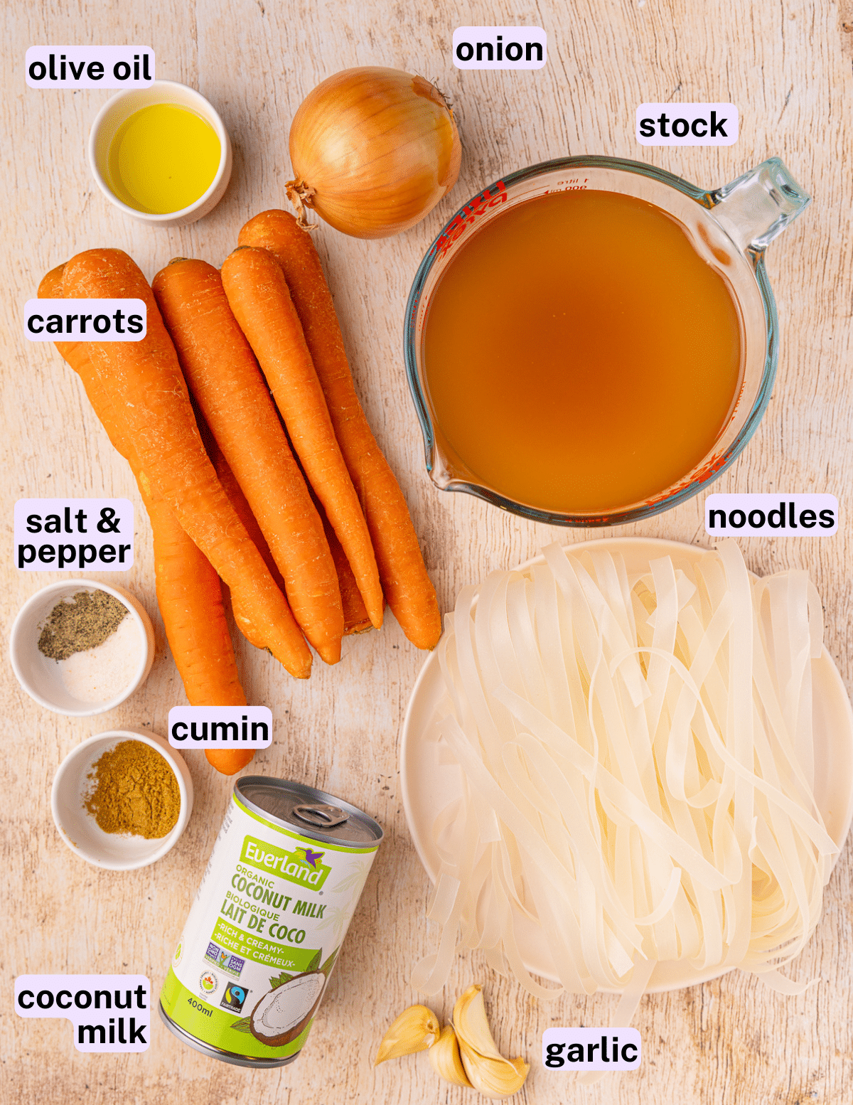 carrot soup ingredients