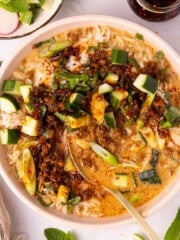 brothy rice bowls