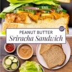Peanut Butter Sriracha Sandwich