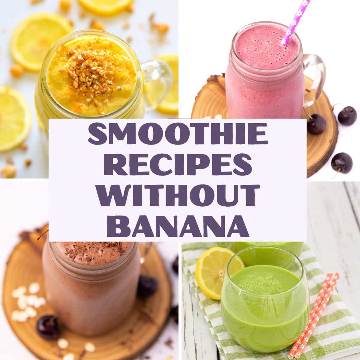 smoothie recipes without banana