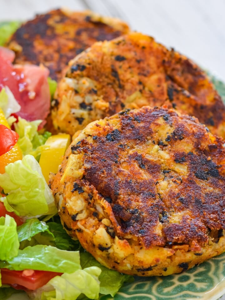 vegan crab cakes