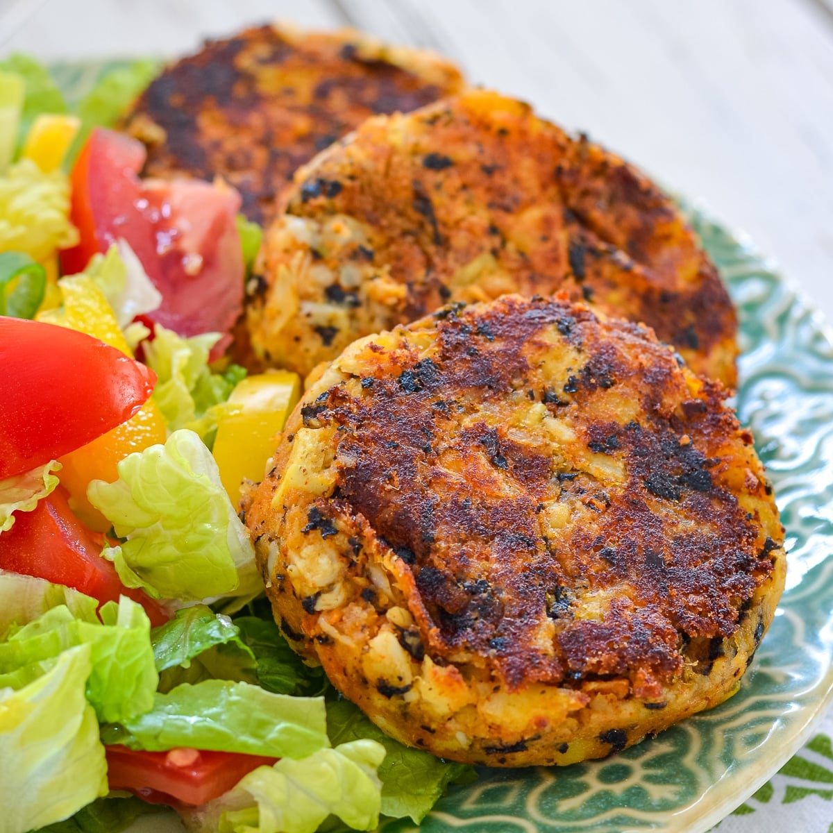 vegan crab cakes