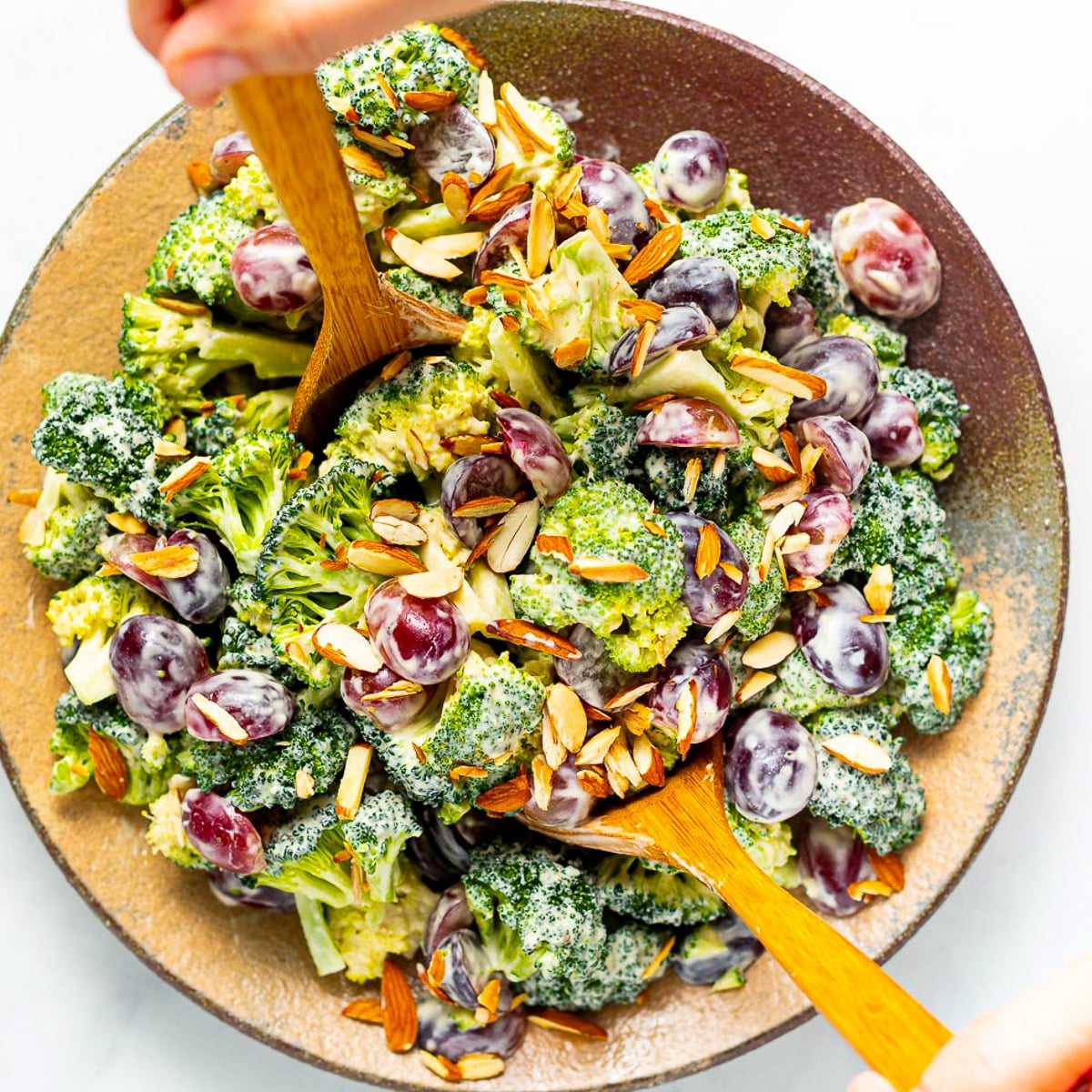 vegan broccoli salad