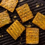 Grilled tofu